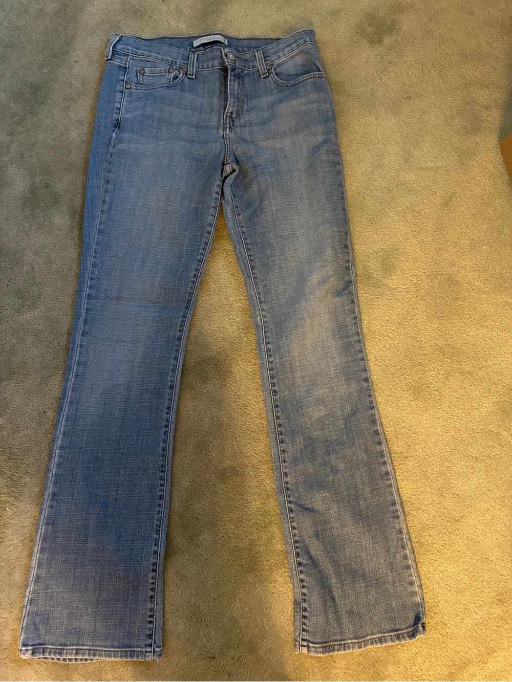 Levi's Medium Light Blue Bootcut Jeans 6 Long